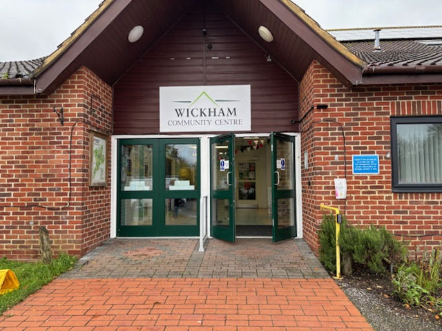 Wickham Community Centre new access doors